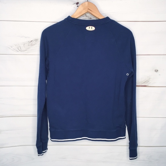 UNDER ARMOUR UA Municipal Stadium Blue Sweatshirt S - Picture 4 of 10